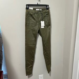 NWT! A Loves A Olive Green‎ Women's Jeans